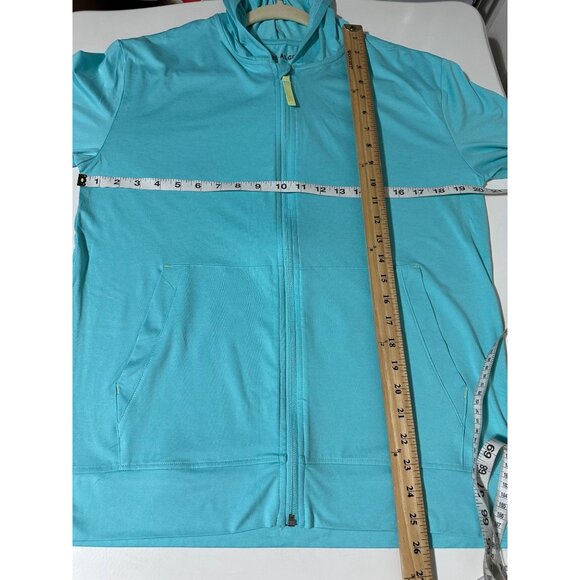 01. Algo Boys Quick Dry Performance Full Zip Sweater Size XL 16/18 NWOT - Picture 5 of 5